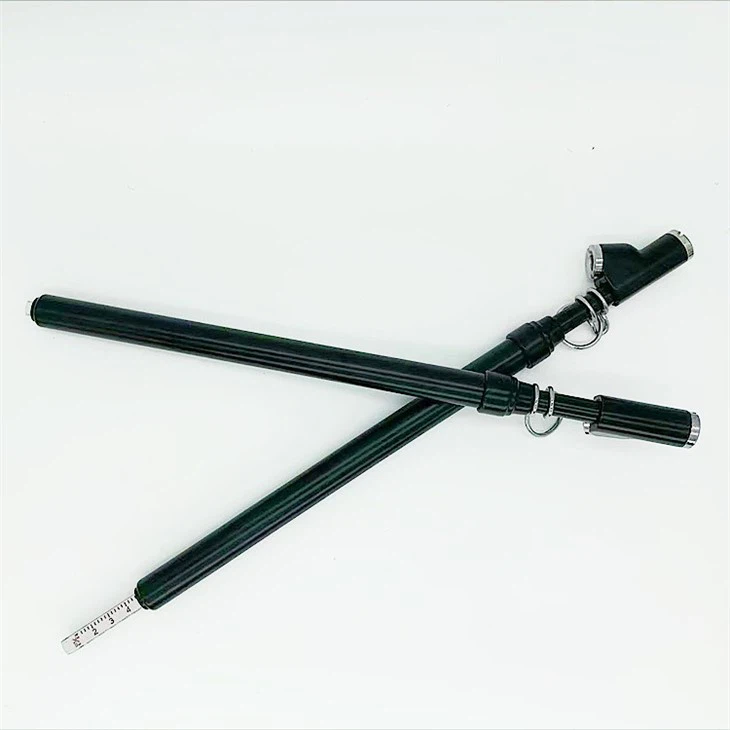 TIRE CHUCK WITH GAUGE